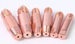 MIG Robot Welding Gun Parts Pulse Binzel 24kd Original Chrome Zirconium Copper Conductive Tip - Dema Electric Technology (Renqiu) Co., Ltd. - China