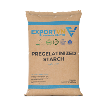 Competitive Price Great Quality Starch Flour Modified Starch Dried Paper Bag Fast Delivery From Vietnam Manufacturer - EXPORTVN COMPANY LIMITED - Vietnam