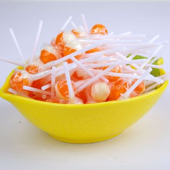 Best selling tasty Natural Orange flavour Lollipop candy from natural fresh fruits made in Vietnam manufacture - ANDY FOOD INTERNATIONAL JOINT STOCK COMPANY - Vietnam