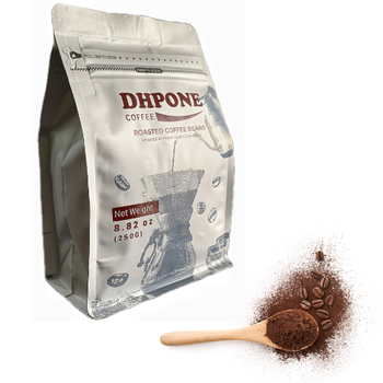 DHPONE Roasted Coffee Beans 20%Arabica + 80%Robusta Packing Bag With One-Way Valve High Quality Export Standard Made In Vietnam - DAI HUNG PHAT EXCHANGE TRANSPORT AND TRADING JOINT STOCK COMPANY - Vietnam