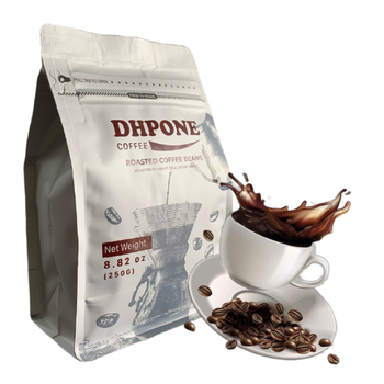 DHPONE coffee medium roast ingredients 20%Arabica+80%Robusta use by phin filter or coffee machine from Dak Lak Vietnam - DAI HUNG PHAT EXCHANGE TRANSPORT AND TRADING JOINT STOCK COMPANY - Vietnam