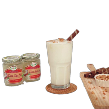 Vietnamese Macapuno Coconut Strings of Flesh Topping Preserved Glass Jar 240g 380g Sweet Jam Vicosap Preserved Fruit Coconut - CAU KE MACAPUNO PROCESSING CO.,LTD - Vietnam