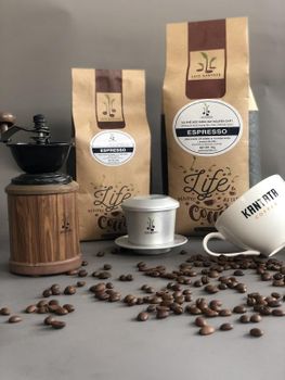 Kantata Espresso Coffee Coffee Type Arabica Origin Da Lat, Vietnam Growing Altitude Over 1500m Color Light Golden Brown, Clear As - CAFE KANTATA JOINT STOCK COMPANY
 - Vietnam