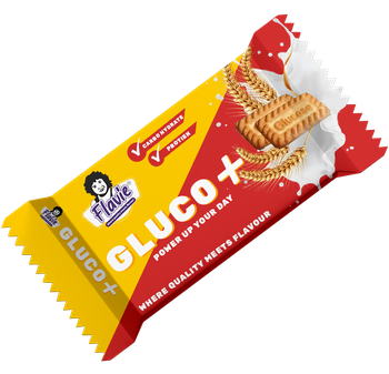 Gluco+ Texture Crispy And Crunchy Flavor Mildly Sweet, Classic Taste Family Suitability Suitable For All Ages Intended Use On-the-go Snack For Quick - Siddharth Flavours Private Limited - India
