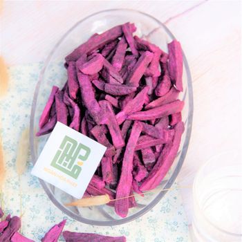 HOT ITEM : DRIED PURPLE SWEET POTATO 100% NATURAL Suitable for all ages Eat delicious Natural sweet from NGAN HOA PHAT TRADING SERVICE COMPANY LIMITED HOT ITEM : DRIED PURPLE SWEET POTATO 100% NATURAL Suitable for all ages Eat delicious Natural sweet - NGAN HOA PHAT TRADING SERVICE COMPANY LIMITED - Vietnam