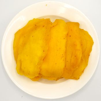 Dried mango slice sweet dried mango yellow color origin Vietnam vacuum packaging dried fruit and vegetable for snack for export - NGAN HOA PHAT TRADING SERVICE COMPANY LIMITED - Vietnam