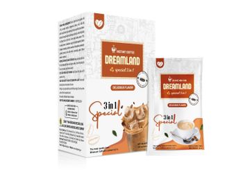 DREAMLAND SPECIAL 3 IN 1 Weight (kg) 180g/ box Production Standards Gmp-who Certification GMP - WHO / HACCP Packaging Box of 15 packs x 12 g - BAO LONG ORIENTAL MEDICINE LIMITED COMPANY - Vietnam