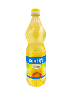 BONLIFE Sunflower Oil, Refined, Deodorized - 1L PET , origin - Ukraine - Turning Fortunes GmbH - Austria