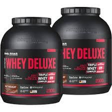 Wholesale price Body Attack - Extreme Whey Deluxe - 2300g – product photo, Whey products found from trusted suppliers, wholesalers, manufacturers & exporters Listing
