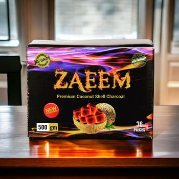 Al Zaeem Coconut Charcoal for Shisha Quality High Type Hookah - Al Zaeem General Trading - United Arab Emirates