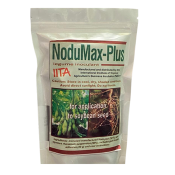 NoduMax Plus Plant Height Up To 8 Feet Yield Potential Substantial Maize Cobs Maturity Period Between 90 And 100 Days Crop Compatibility Specifically Designed For Soybean Crops - Embett Agro Ghana Ltd - Ghana