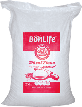 BONLIFE wheat flour Grade High Grade Brand Name Bonlife Shelf Life 24 month Place of Origin Ukraine Certification FSSC 22000, Kosher, Halal, ISO - Turning Fortunes GmbH - Austria