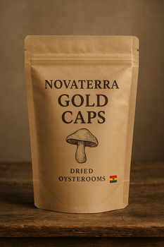 Novaterra Gold Caps Packaging Buyer - Novaterra Organics - Ghana