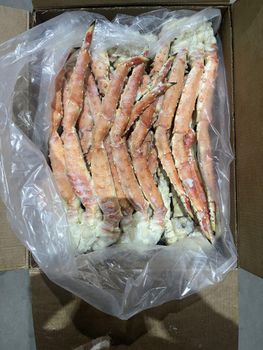 Red king crab legs Size Very Biggest Size - TTK - Russian Federation