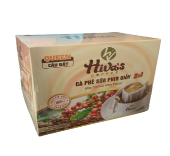 Milk Coffee Filter Paper 3 in 1  Queen Cau Dat Filter Type Paper Certifications Not Explicitly Listed In Text Processing Method Honey Process With High Roast - ARO BAO KHANH COMPANY LIMITED - Vietnam