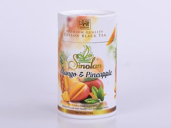 MANGO AND PINEAPPLE TEA COMPOSITE CAN 100g - Ceylon taste mart  - Sri Lanka