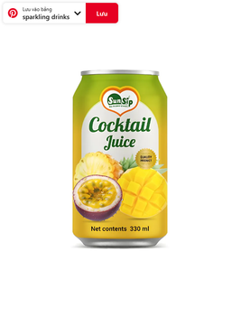 OEM / SUNSIP COCKTAIL JUICE – 330ml short can Brand Name OEM/ODM Shelf Life 24 MONTH Packaging CAN - SUNSIP BEVERAGES VIET NAM COMPANY LIMITED - Vietnam