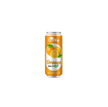 SUNSIP FRUIT JUICE with Orange – 500ml can - SUNSIP BEVERAGES VIET NAM COMPANY LIMITED - Vietnam