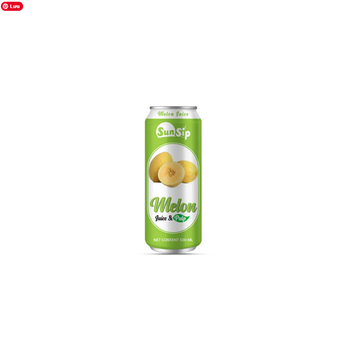 SUNSIP FRUIT JUICE with Melon – 500ml can Brand Name OEM/ODM Shelf Life 24 MONTH Packaging CAN - SUNSIP BEVERAGES VIET NAM COMPANY LIMITED - Vietnam