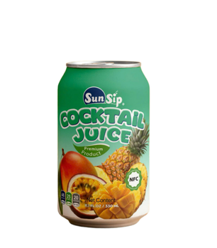 SUNSIP FRUIT JUICE with Cocktail – 330ml short can Brand Name OEM/ODM Shelf Life 24 MONTH Packaging CAN - SUNSIP BEVERAGES VIET NAM COMPANY LIMITED - Vietnam