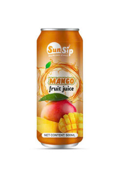 SUNSIP FRUIT JUICE with Mango – 500ml alu can Brand Name OEM/ODM Shelf Life 24 MONTH Packaging CAN - SUNSIP BEVERAGES VIET NAM COMPANY LIMITED - Vietnam
