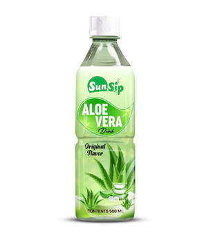 SunSip Aloe Vera Drink Original Flavor Pet Bottle 500ml Brand Name OEM/ODM Shelf Life 24 MONTH Packaging CAN - SUNSIP BEVERAGES VIET NAM COMPANY LIMITED - Vietnam