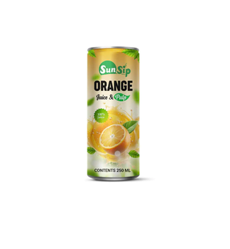 SUNSIP ALOE VERA with Pulp (Orange Flavor) – 250ml slim can from SUNSIP BEVERAGES VIET NAM COMPANY LIMITED SUNSIP ALOE VERA with Pulp (Orange Flavor) – 250ml slim can - SUNSIP BEVERAGES VIET NAM COMPANY LIMITED - Vietnam