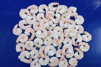 Frozen Vannamei Blanched IQF Origin India Glaze Content 20 % Shipping Month February 2025 Storage Type -18 deg C. or below - IFB AGRO INDUSTRIES LIMITED - India