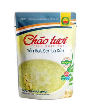 Fresh Bird's Nest Porridge with Lotus Seed and Pandan Leaves - Anh Kim Food Production Joint Stock Company - Vietnam