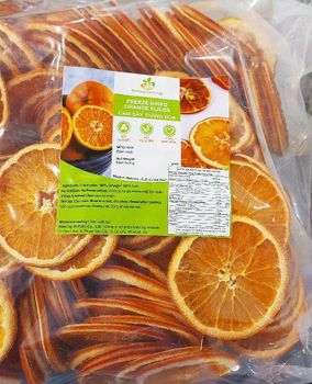 Freeze-Dried Orange Slices Packaging OEM Brand Name OEM Drying Process Freeze - M.D AGRI TRADING - Vietnam