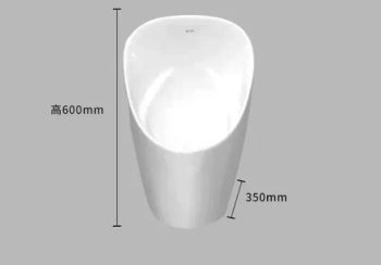 China Hot Sale Ceramic Water Free Portable Public Waterless Urinal - Changge Mark Trading Co., Ltd - China