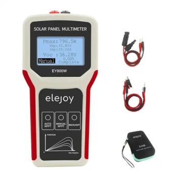 Digital LCD Display Smart MPPT Solar Panel Tester Meter Energy Systems Solar Modules Voc Test PV Tester Meter - Huizhou More Green Light Co., Ltd. - China
