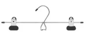 Heavy Duty Metal Pants Skirt Hangers, Stackable Metal Clothes Hangers with 2-Adjustable Clips - Guangxi Guilin Winsun Hanger Co., Ltd. - China