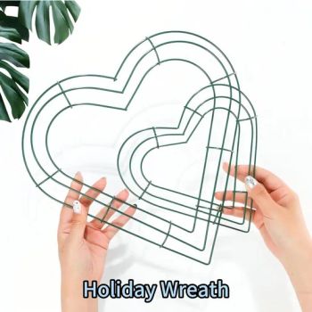 Wholesale Metal Crafts 12inch Christmas Wire Wreath Rings Wreath - QINGDAO BESTO METAL PRODUCTS CO., LTD. - China