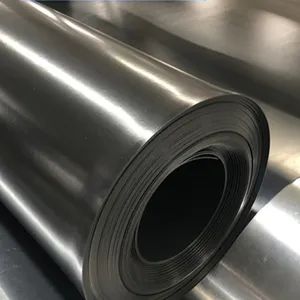 HDPE Black Geomembrane for Pond Liners and Landfill Sites Color Black Material PVC Origin China Sample Freely Certificate - Hengshui Aohong Engineering Materials Co., Ltd - China