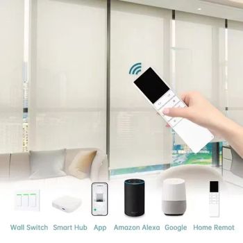 Automatic Window Blinds Remote Control Motorized Roller Blinds - Vikson Blinds Enterprise Co., Ltd. - China
