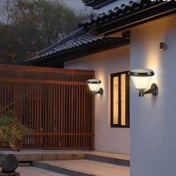 Modern Solar Wall Light Solar LED Light Gate LED Garden Lights Waterproof Outdoor Solar LED Pillar Light - Zhejiang Efon Lighting Co., Ltd. - China