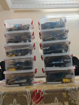 Educational Robotic Kits Power 9V Battery or USB Included Wiring Jumper Wires Reusability Reusable Components Included Motors Dc And Servo - Sun Enterprises - India