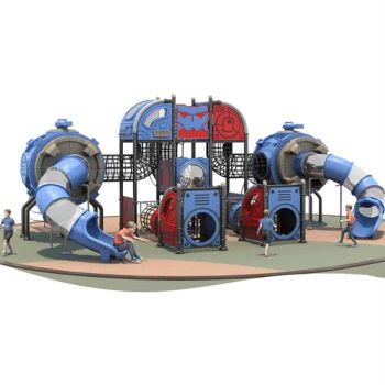 Customized Outdoor Playground Slide Park Community Kids Climbing Equipment Ym21 - Wenzhou Linxi Amusement Equipment Co., Ltd. - China