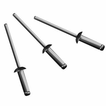 Polished Aluminium Pop Rivet, 1/4 Inch Material Aluminium Durability Durability Rivet Diameter 1/4 Inch Size As per - Raj Engineering - India