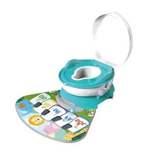 High Quality Potty Training Seat with Piano Mat Plastic Baby Toilet - Shan Tou City Xinzhigu Toys Co., Ltd. - China