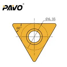 Tp11 Carbide Inserts for CNC Boring Tools China Factory OEM Yes Origin China Model Tpgh1103 Trademark PAVO Type Cutting Tool - Pavo Tools (Hangzhou) Co., Ltd. - China