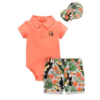 Infant Romper Cotton Baby Clothes Cartoon Jumpsuits Garment Newborns Baby Apparel - HENAN FINEGO INTERNATIONAL CO., LTD. - China