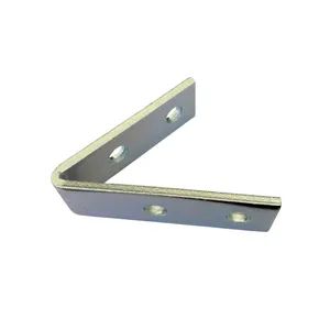Electro Galvanized Closed 45 Degree 4 Hole Corner Angle Channel Fitting - Suzhou Metal (BIM) Technology Co.,Ltd - China
