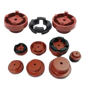 Normex Coupling Nm 82 with Cast Iron Hub for Electric Motor Torque >80N.M Speed 4000r/M Trademark Dell Model NO. NM82 Origin - Hangzhou Dell Electromechanical Co., Ltd. - China
