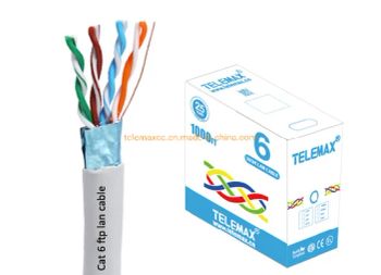 Network Cable LAN Cable UTP FTP CAT6 23AWG Communication Cable Ethernet Cable - SHENZHEN TELEMAX TECHNOLOGY CO., LTD. - China