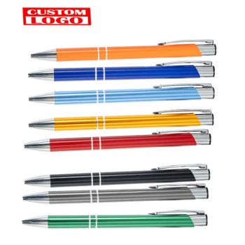 Customized Advertising Gift Metal Ball Stylus Pens Bulk Ballpoint Pen - WUHAN JARMOO FLAG CO., LTD. - China