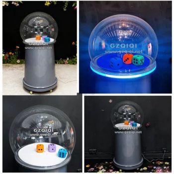 Popular Mini Dice Machine for Table Dice Games Condition New Mode Electric Packaging Case Trademark gzqiqi Origin - Guangzhou Qiqi Electronic Manufacturing Co.,Ltd - China
