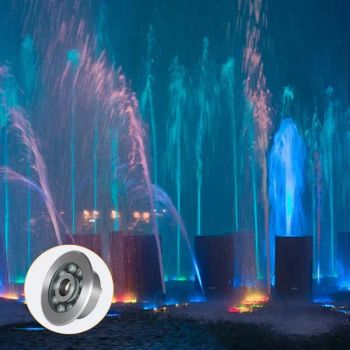 Stainless Steel RGB IP68 Underwater LED Fountain Light Underwater Fountain LED Light - Anhui Baoyang Lighting Technology Co., Ltd. - China