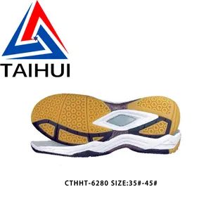 2026 New Manufacturer OEM Customized Wholesale EVA Comfort Material Sports Shoes Sole Badminton Shoes Sole - Quanzhou Taihui Shoes Co., Ltd - China